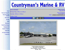 Tablet Screenshot of countrymansmarine.com